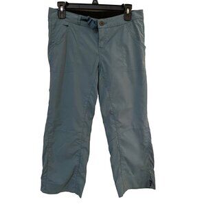 PrAna Breathe Capri Pants Women Size 4 Four Pockets